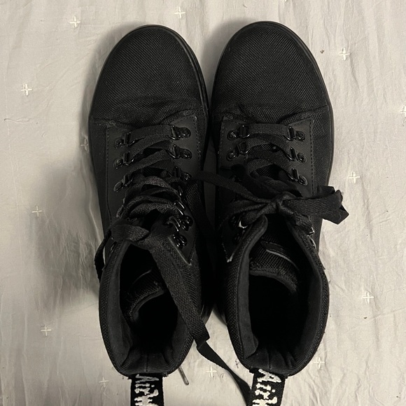 Dr. Martens Black Combat Boots - Picture 7 of 9